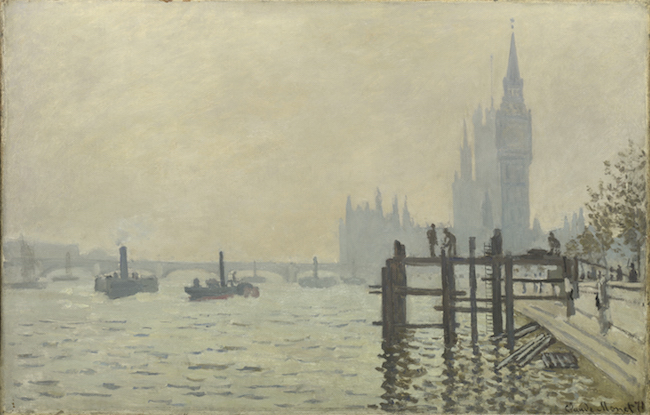 Monet and Architecture at the National Gallery London
