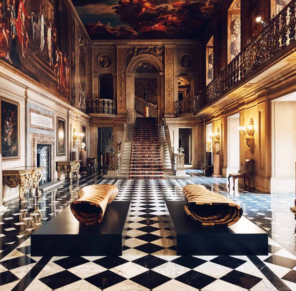 Joris Laarman Maker benches Chatsworth House Mirror Mirror Exhibition