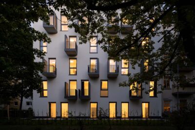 Sehw Architektur Twin Buildings Berlin Rear Bulding