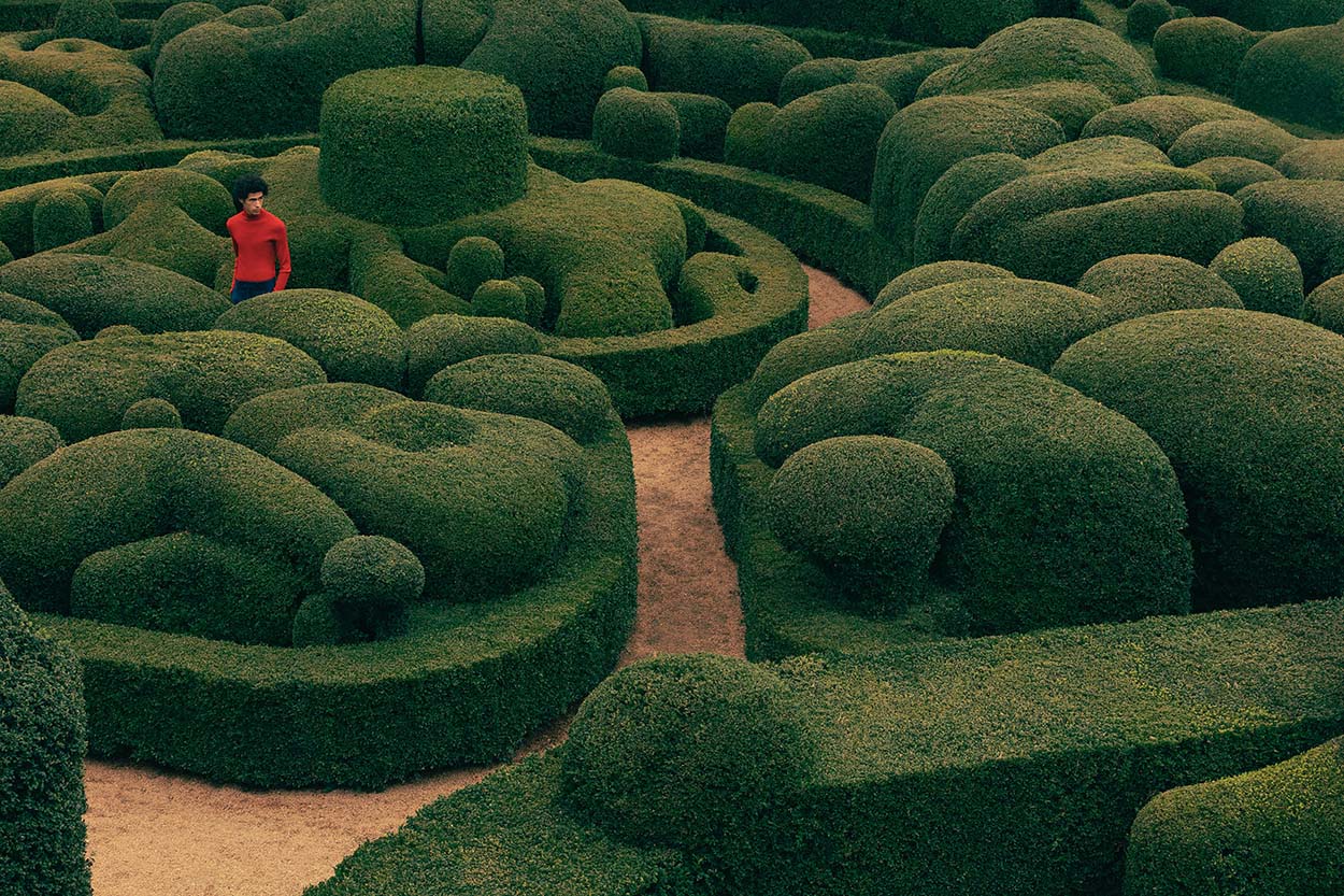 Julien de Cerval, The Gardens of Marqueyssac, France, designed in the 1860s