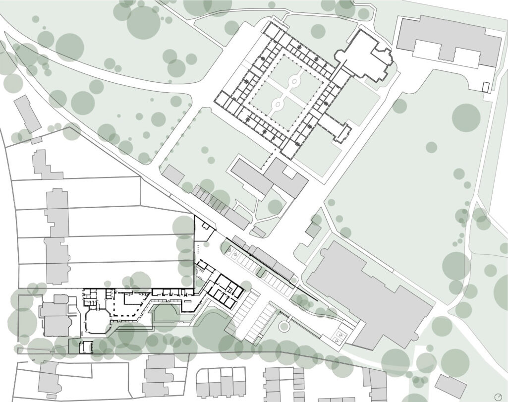 John Morden Centre Mae Stirling Prize 2023 Winner Site plan