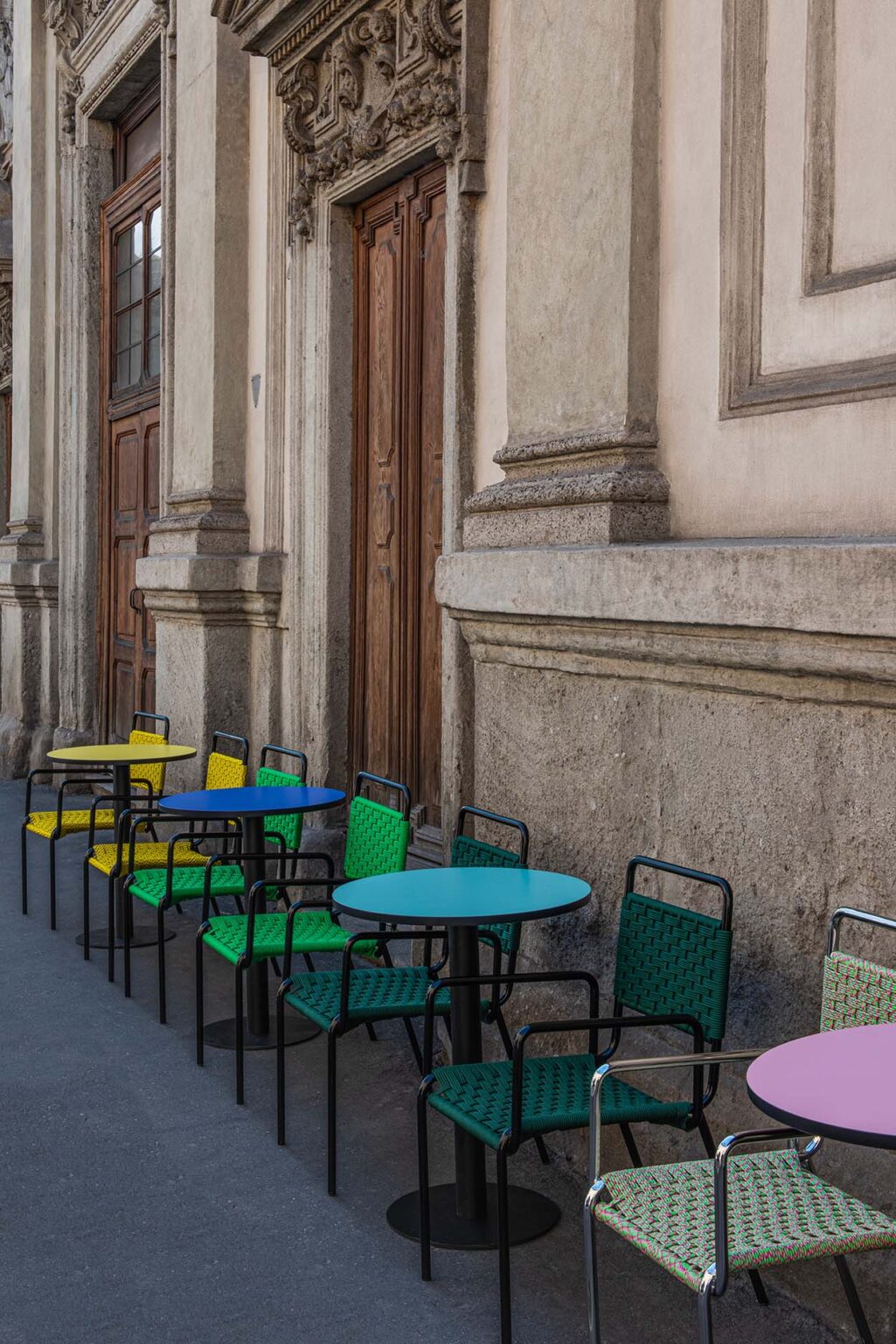 Massimiliano Locatelli Editions Alpina chair colours