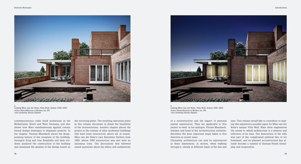Mies van der Rohe Villa Wolf (c) Inside p14&15 DOM publishers