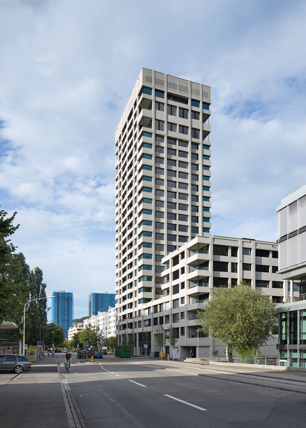 OpenHouse Zurich 2023 Wohnhochhaus BASILISK © Ralph Feiner, Malans Galli Rudolf Architects