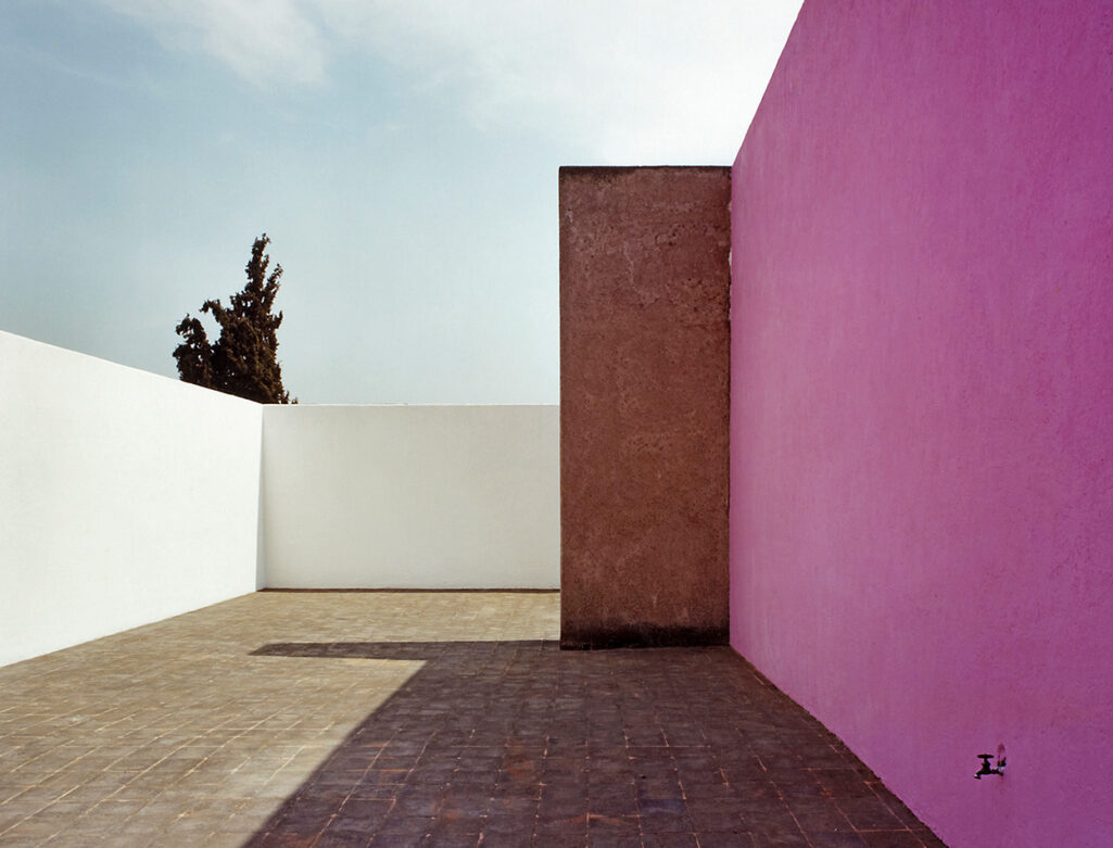 Vitra Design Museum Barragan Gallery Rooftop terrace of Luis Barragán’s residence white