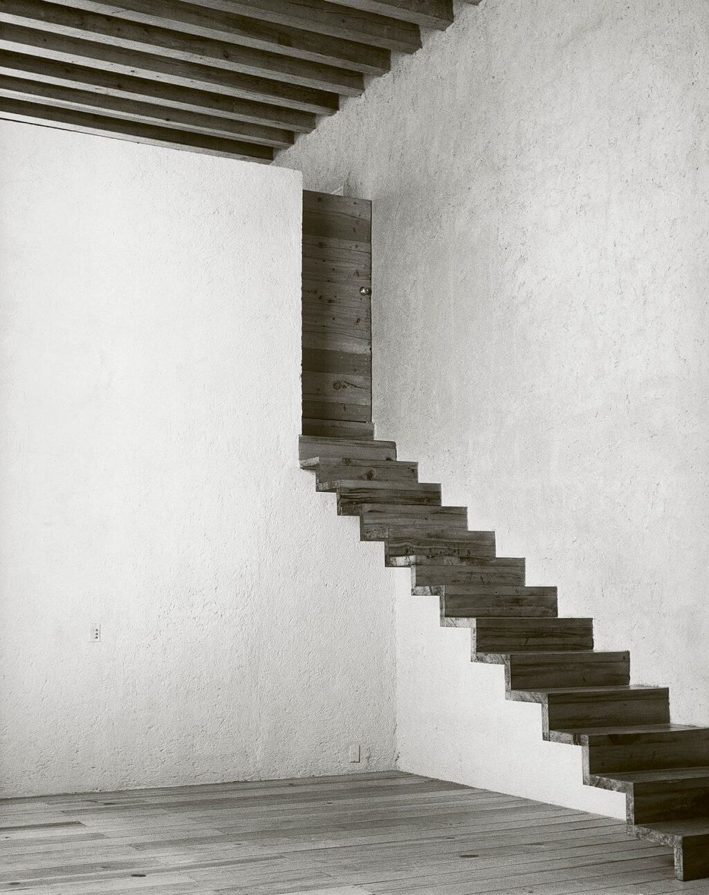 Vitra Design Museum Barragan Gallery Staircase in the library of Luis Barragán’s residence