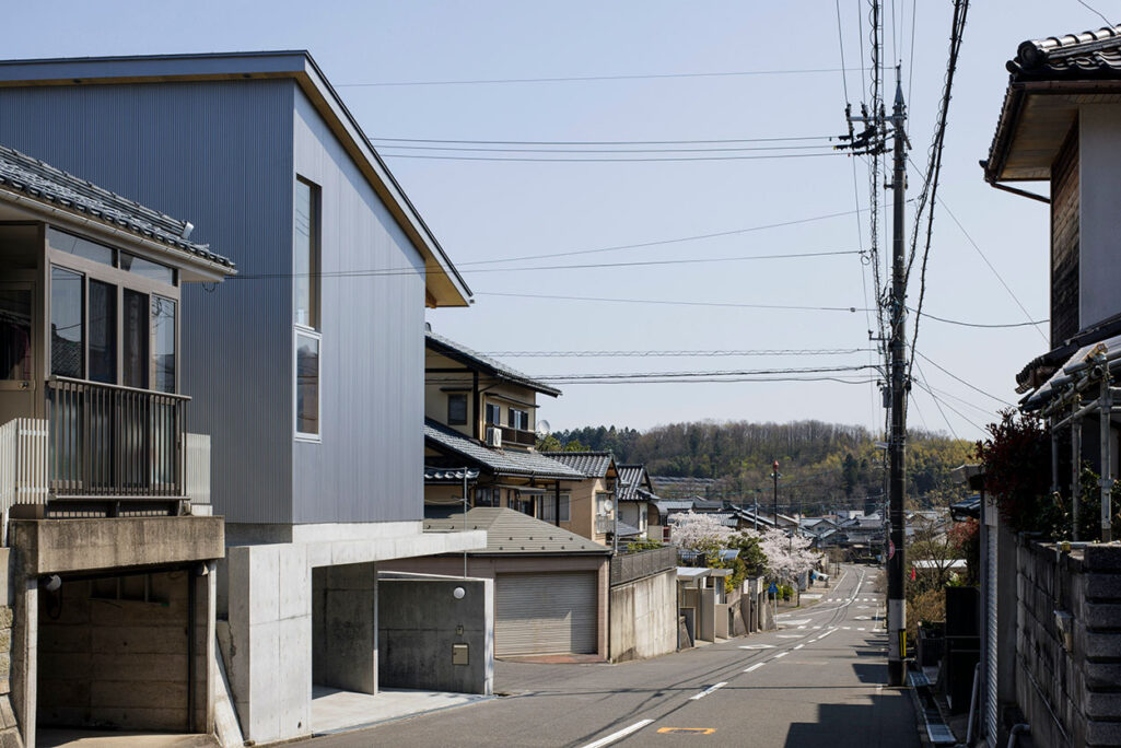 mizukami architects fukui house exterior rear